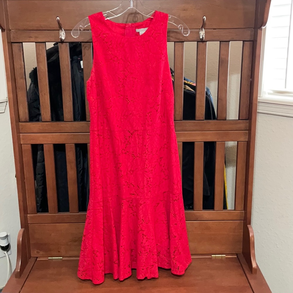 H&M Red Lace Dress